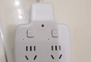 公牛（BULL）插座扩展器一转多/一转三插座/转换插头/转换器/插排/插线板 适用卧室厨房  3位总控GN-9603K白色 实拍图