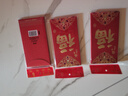 新年压岁包金葱创意结婚红包袋通用大吉大利利是封烫金千元红包袋 【金葱烫金】（福） 6个（大号）百元可平放 实拍图