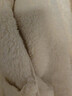 优衣库女装男装长绒摇粒绒拉链茄克/长袖外套夹克冬新款479611 01 乳白色 XS 实拍图