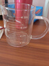 拜杰量杯350ML高硼硅玻璃量杯防炸裂耐高温食品级带刻度小量杯水杯 实拍图