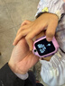小天才儿童电话手表Q3桑染紫AI精准定位防水大屏视频通话儿童学生智能手表爆款升级移动支付男孩女孩 晒单实拍图