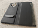 京工智造严选【智能视窗丨免翻盖接听】适用华为matex5手机壳新款x5折叠屏典藏版真皮翻盖保护套超薄全包款防摔 Mate X5【羽砂黑】纳帕真皮丨合金支架 智能视窗丨全包翻盖防护 实拍图