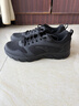 安踏男鞋运动鞋男春夏季男士软底网面透气跑步鞋休闲鞋皮面防水鞋子男 【热卖推荐款春季新款男鞋】黑色 44 （10码） 实拍图