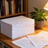 齐心（COMIX）绿尚典A4打印纸 70g 500张*8包 双面丝滑畅打a4复印纸 办公传真学生绘图 整箱4000张【热销爆款】 实拍图