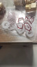 鸿樱 编织管波纹管密封垫片硅胶橡胶平垫热水器进水管水龙头接头密封圈垫片 6分硅胶垫（10个装） 实拍图