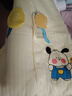 赞翠春秋冬夹棉加厚男女宝宝保暖内衣两用档暗扣三层婴儿保暖连体衣服 棒棒熊黄色 66码建议0-6个月 实拍图