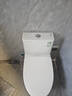 九牧（JOMOO）11396-2-1/31KB-1抗菌一级水效坐便器暴风虹吸式节水马桶305坑距 实拍图