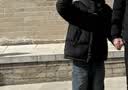 左西男童红色羽绒服冬季2026新款儿童三防加厚保暖外套潮 果绿色 110 实拍图