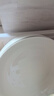 友来福陶瓷盘家用白瓷盘子8英寸中式餐盘菜盘酒店商用微波炉可用5只装 实拍图