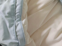 水星家纺被子空调被 夏凉被春秋被大豆纤维A类被子居家学生宿舍纤维被芯 【60%大豆纤维/约5-10斤】加厚冬被-蓝 150cm×210cm 实拍图