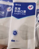 振德一次性医用外科口罩独立包装一只一袋透气防尘雾霾过敏蓝色100只 实拍图