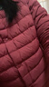 波司登25年秋羽绒服90绒女士修身短款休闲轻薄圆领新年红外套 实拍图
