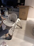 karmababy卡曼宝宝餐椅婴儿餐椅摇椅二合一多功能 【免安装】象牙米白电动 实拍图