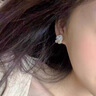 DAISY DREAM独特山茶花耳钉女2026年新款爆款耳环小众设计轻奢高级感气质耳饰 气质山茶花耳钉【925银针】 实拍图
