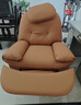 京东京造海豚椅单人沙发 客厅小户型懒人摇摇椅沙发床 手动款橙 实拍图