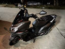 破界猛禽X2高配版150踏板燃油摩托车2025款新款代步上班长途可上牌 黑 实拍图
