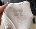 优衣库女装HEATTECH EXTRA WARM混纺高领T恤/长袖9%羊绒478954 478954/30浅米色 M 实拍图