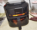 美的（Midea）免翻面空气炸锅2025年新款上下可视 家用全自动大容量6L 烤箱电炸锅蒸烤一体全金属内腔KZC6019D 实拍图