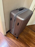 新秀丽（Samsonite）行李箱25英寸拉杆箱竖条纹大容量旅行箱托运密码箱拿铁咖GU9 实拍图