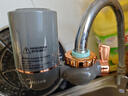 美的（Midea）净水器水龙头过滤器家用自来水滤水器直饮前置过滤器厨房卫生间通用除水垢除余氯双出水可清洗滤芯 一机三芯【两年免换滤芯】 实拍图