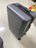 90分行李箱20英寸莱茵河经典2026新款 拉杆箱登机旅行箱密码箱钛金灰 实拍图
