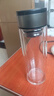 【京东物流配送】高硼硅双层玻璃杯大容量泡茶杯水杯子茶水分离杯 【双层加厚】茶杯350ml1只 实拍图