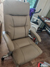 顾全电脑椅人体工学椅真皮办公椅可躺久坐舒适老板椅咖皮C570 实拍图