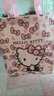 hellokitty卡通帆布包时尚包女手提袋可爱通勤百搭单肩上课大容量 粉色KT猫27*25cm 27.5*25cm 实拍图