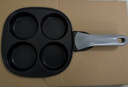 炊大皇煎锅不粘锅早餐盘四孔煎蛋平底锅18cm电磁炉通用谷里GL18BF 实拍图