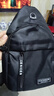 运动跑步包男休闲斜挎包手机包防泼水健身包女单肩包 黑色 实拍图