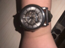 EMPORIO ARMANI阿玛尼手表男士AR1981黑武士潮流皮带欧美机械表镂空情人节送男友 实拍图
