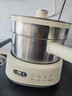小熊（Bear）电煮锅 小电锅 电火锅 电热锅蒸煮一体分体式微电脑多功能锅2-3人家用316L不锈钢配蒸笼2.5L F25P1 实拍图