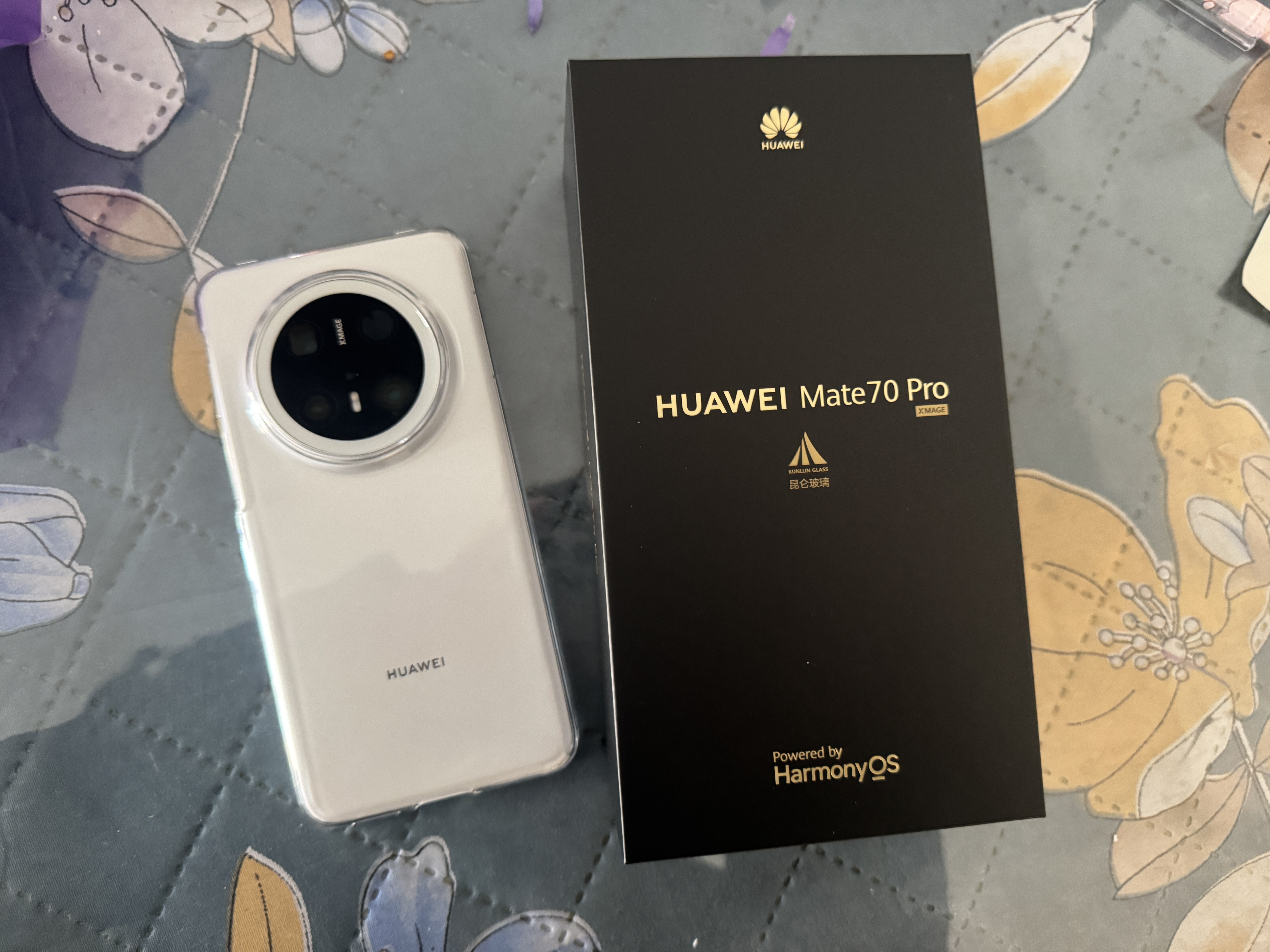 华为Mate 70 Pro手机【国家补贴500元 全新国行正品】优享版 雪域白 12GB+256GB【标准版】 官方标配 实拍图