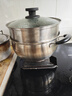 美厨（MAXCOOK）汤锅蒸锅 304不锈钢二层汤煲双层汤蒸锅蒸屉蒸格炖锅24cm MCT1267 实拍图
