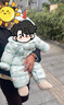 巴拉巴拉balaOne婴儿连体衣宝宝衣服2025冬装羽绒服连帽鹅绒208425120212 实拍图