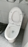 九牧（JOMOO）马桶家用暴风大冲力抗菌釉面一键快拆盖板除臭抗菌坐便器 双漩暴风脲醛抗菌11368（预售） 305/300mm 实拍图