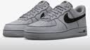 耐克NIKE男子休闲板鞋空军一号 AIR FORCE 1运动鞋HQ2037-004黑灰43 实拍图