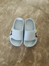 巴布豆儿童拖鞋男女童宝宝软底居家浴室夏季凉拖鞋 浅兰 170码 实拍图