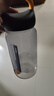富光大容量塑料水杯子运动水壶吸管杯学生便携太空杯夏户外1500ML黑 实拍图