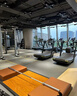 欧百娜地垫健身房地胶pvc塑胶地板定制运动地胶专用隔音垫耐磨防滑地垫 XLD-金宝纹4.5mm 实拍图