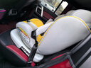 Heekin德国 儿童安全座椅汽车用0-4-12岁婴儿宝宝360度旋转ISOFIX硬接口 时尚黄(ISOFIX+360度旋转) 实拍图