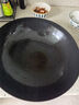 京东京造 炒锅 无涂层铸铁圆底双耳东北铁锅炖锅干锅油炸  带盖34cm  实拍图