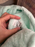 嫚熙（EMXEE）婴儿浴巾秋冬季斗篷浴袍新生儿珊瑚绒洗澡连帽包巾速干 独角兽【7A抗菌】125*80cm 实拍图