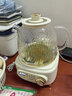 九阳（Joyoung）净萃全玻璃0胶水养生壶  办公室多功能煮茶器花茶壶 烧水壶恒温电热水壶 24h预约保温 1L WY107 实拍图