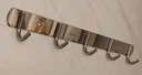 海立304不锈钢免打孔厨房墙壁挂钩连排浴室卫生间衣服帽钩毛巾30601-8 实拍图