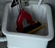FANAI拖把池阳台小号陶瓷洗拖布池台控墩布池家用卫生间方形自动下水器 【台控款】36cm+下水器 实拍图