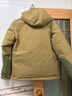 马登工装美式复古连帽羽绒服男秋冬加厚保暖外套90白鸭绒男士防寒衣服 卡其色 【男士羽绒服冬季/羽绒服短款/加厚面包服】 M （120-140斤） 实拍图