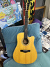 BROOK 布洛克v12吉他单板民谣吉他面单木吉他初学者乐器 41英寸复古色缺角V12G-DCM 实拍图