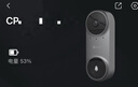 萤石CP3智能门铃lite版灰色 300万超清像素摄像头监控 AI人脸识别 猫眼门铃 内置5000mAh锂电池 实拍图