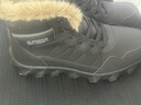 全洲狼 雪地靴男冬季新款东北棉鞋男大码抗寒防水加绒保暖轻便防滑靴子 黑色棉鞋A926-加强版 加绒 42 (260mm) 实拍图